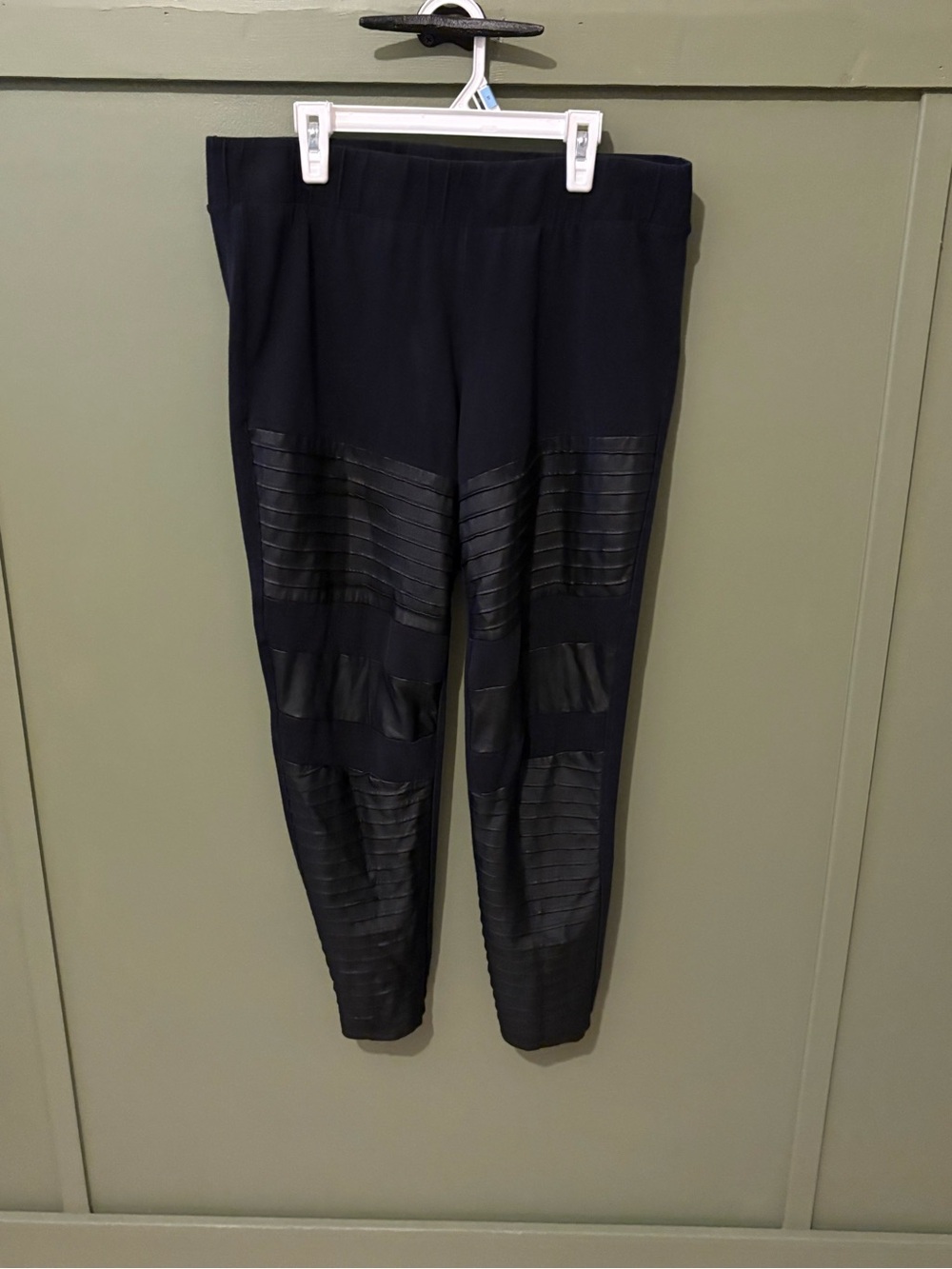 torrid Black Moto Panel Leggings - Picture 2 of 5